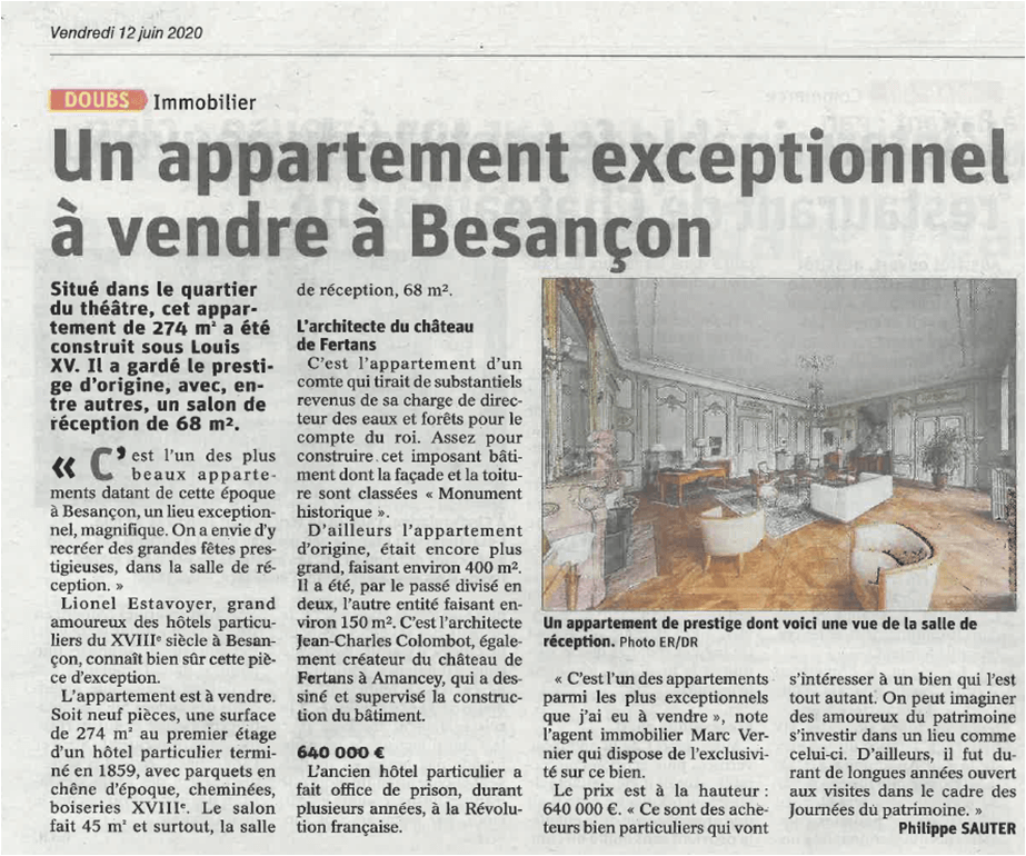 appartement besançon